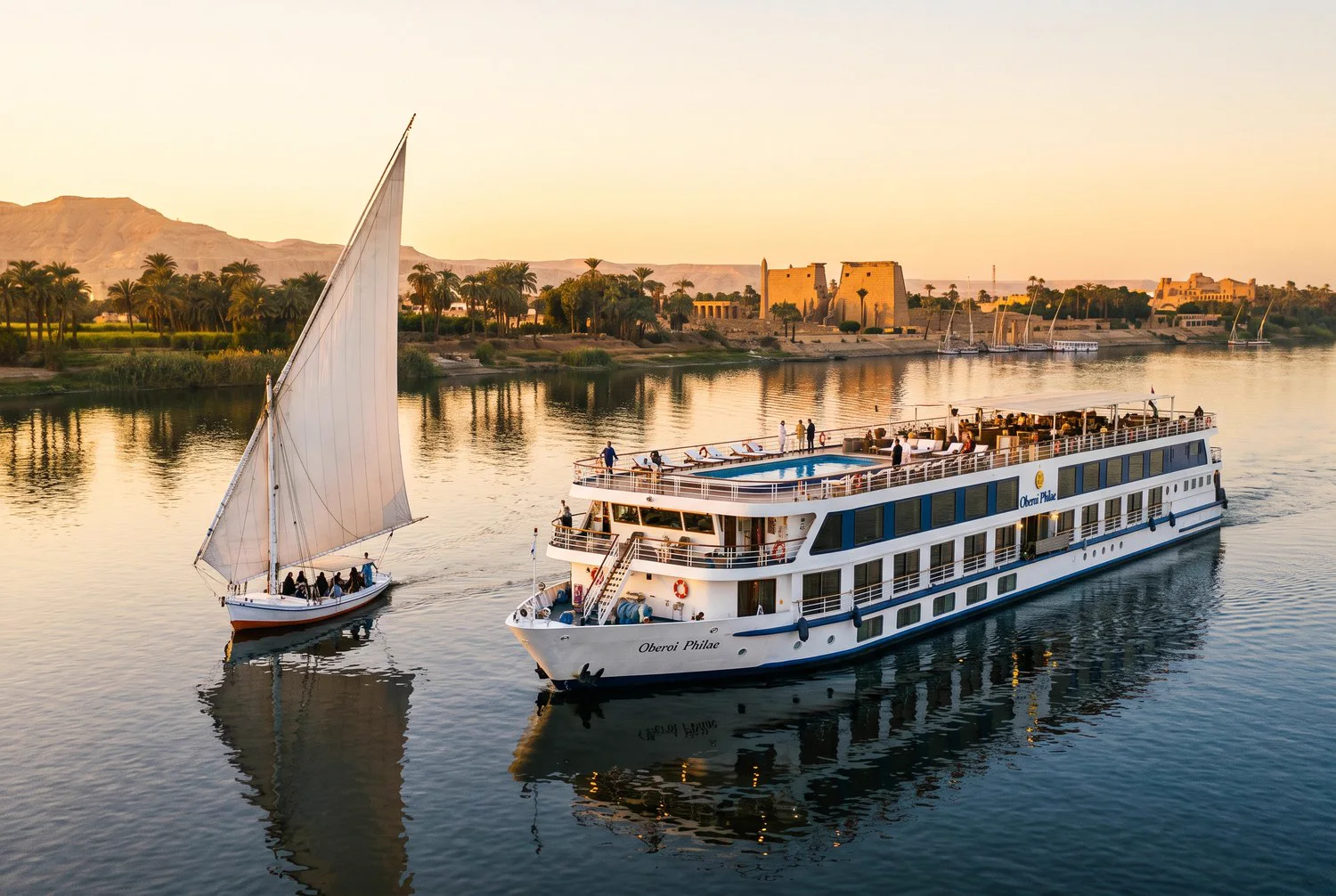 Crucero por el Nilo · Luxor a Aswan