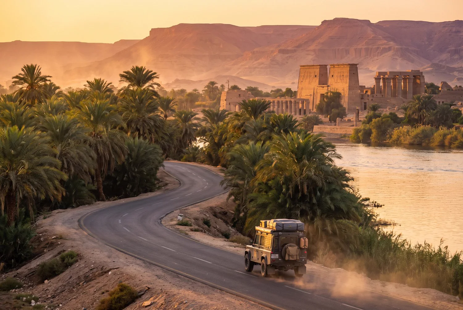 Ruta Luxor a Asuán